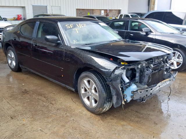 2B3KA33G58H296822 - 2008 DODGE CHARGER SX BLACK photo 1