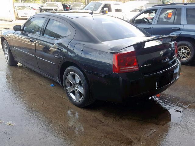 2B3KA33G58H296822 - 2008 DODGE CHARGER SX BLACK photo 3