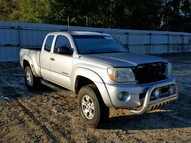 5TEUU42N36Z182422 - 2006 TOYOTA TACOMA ACC SILVER photo 1