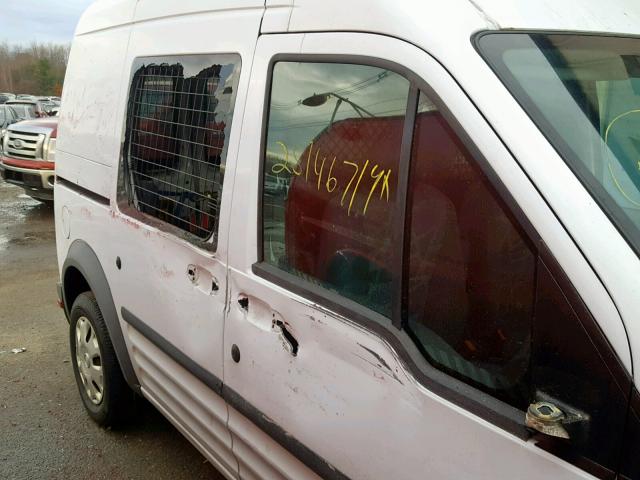 NM0LS6AN6DT133271 - 2013 FORD TRANSIT CO WHITE photo 9