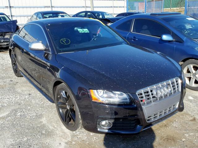 WAURV78T09A016400 - 2009 AUDI S5 QUATTRO BLACK photo 1