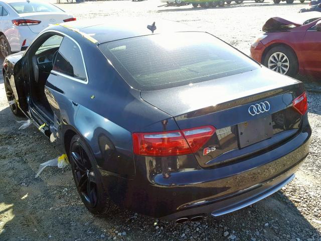 WAURV78T09A016400 - 2009 AUDI S5 QUATTRO BLACK photo 3