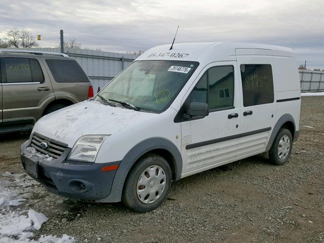 NM0LS6AN9DT133989 - 2013 FORD TRANSIT CO WHITE photo 2