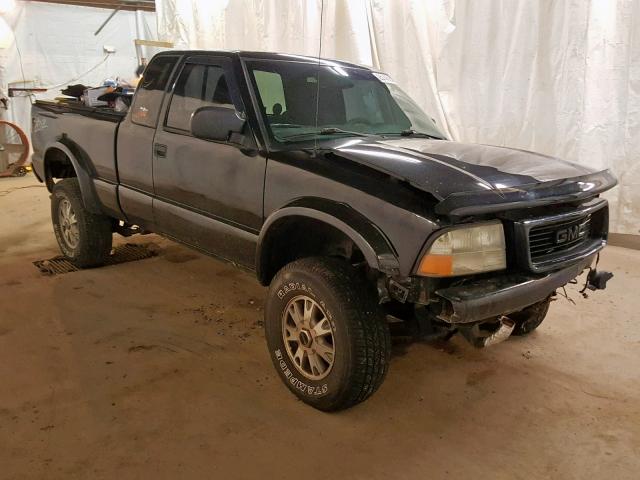 1GTCT19WX28213575 - 2002 GMC SONOMA BLACK photo 1