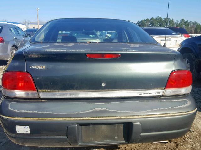 1C3EJ56H8YN242521 - 2000 CHRYSLER CIRRUS LXI GREEN photo 9