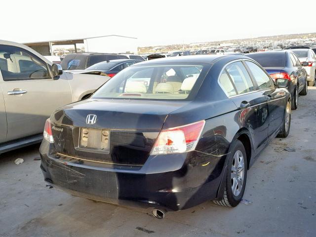 1HGCP2F48AA064153 - 2010 HONDA ACCORD LXP BLACK photo 4