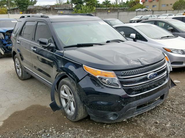 1FM5K7F85EGA14007 - 2014 FORD EXPLORER L BLACK photo 1