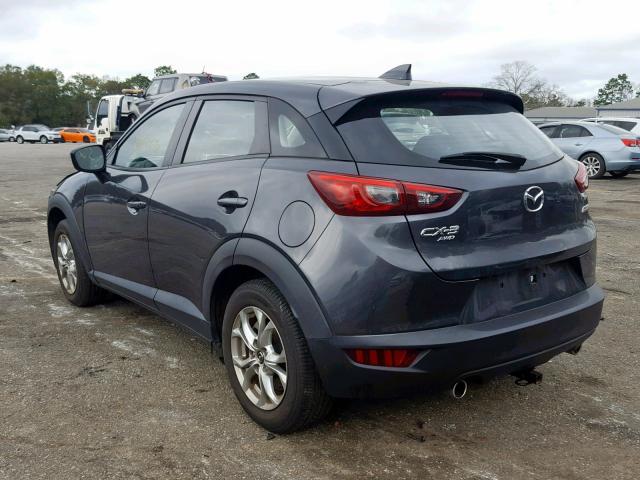 JM1DKBC79G0121751 - 2016 MAZDA CX-3 TOURI GRAY photo 3