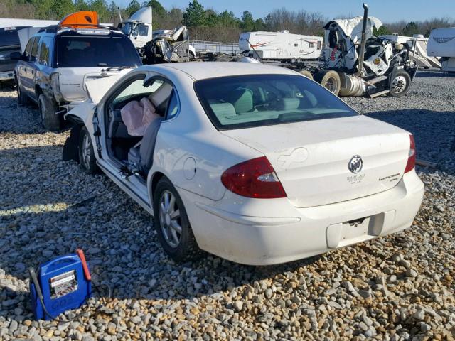 2G4WD582071124362 - 2007 BUICK LACROSSE C WHITE photo 3