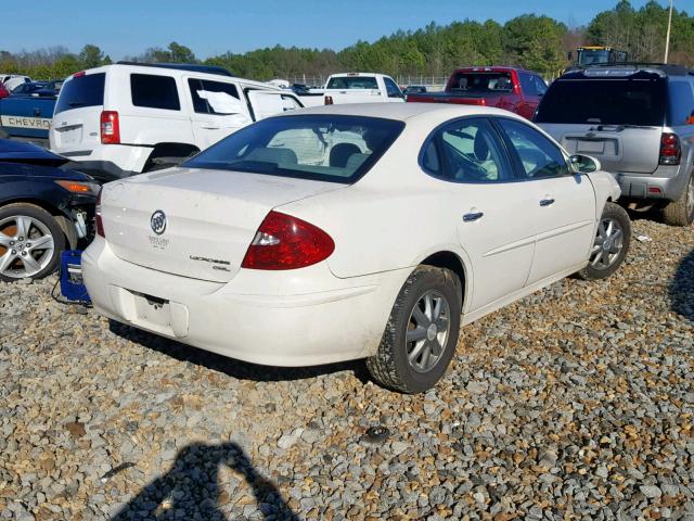 2G4WD582071124362 - 2007 BUICK LACROSSE C WHITE photo 4