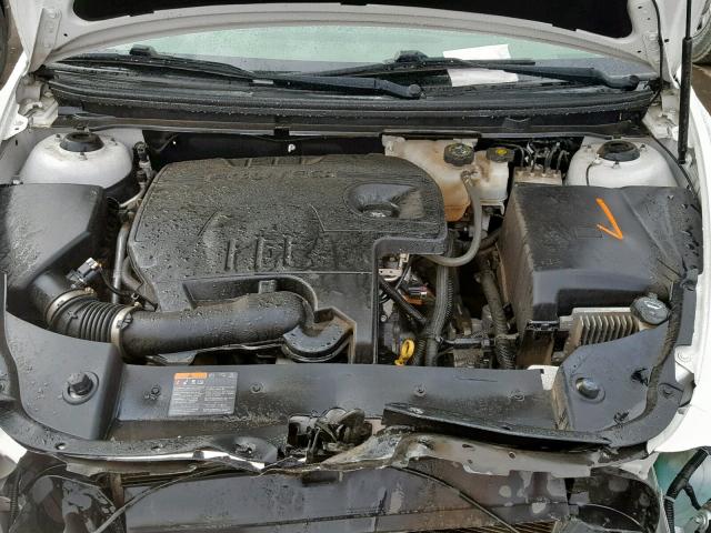 1G1ZA5EU8CF391700 - 2012 CHEVROLET MALIBU LS WHITE photo 7