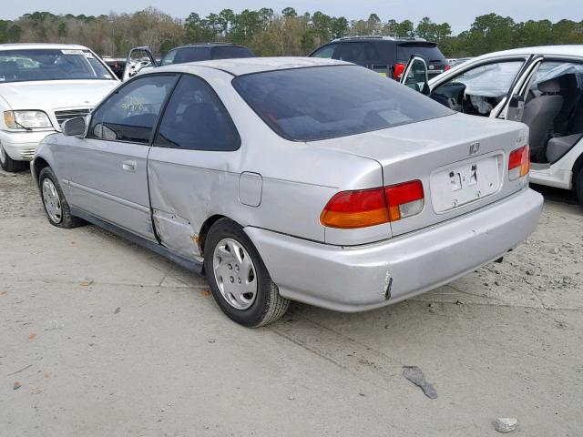 1HGEJ8242TL050422 - 1996 HONDA CIVIC EX GRAY photo 3