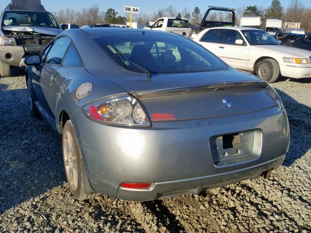 4A3AK64F87E055709 - 2007 MITSUBISHI ECLIPSE ES TEAL photo 3