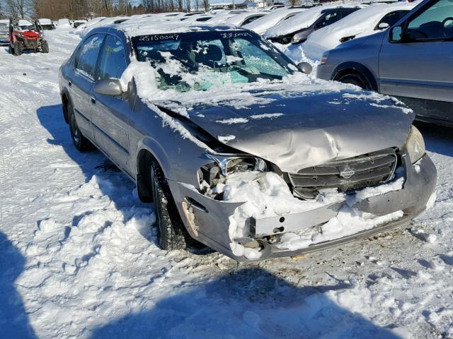 JN1CA31A61T313334 - 2001 NISSAN MAXIMA GXE SILVER photo 1