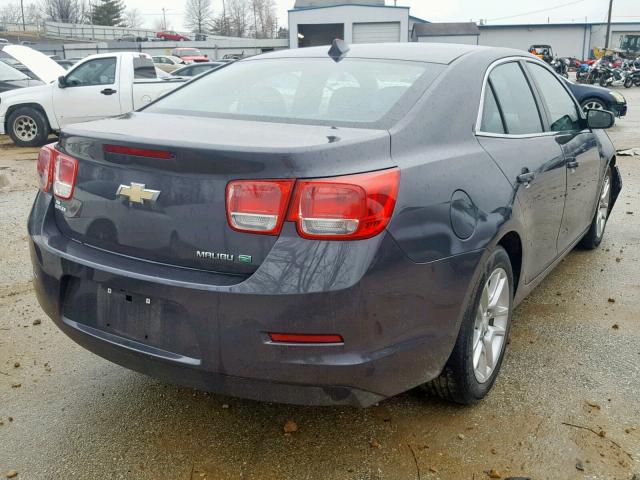 1G11F5RR8DF115751 - 2013 CHEVROLET MALIBU 2LT GRAY photo 4