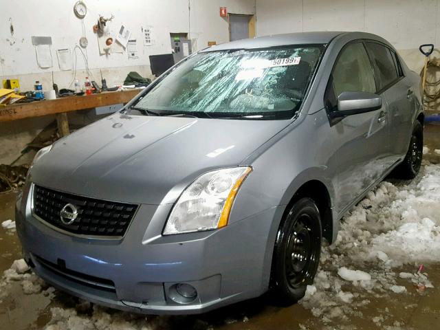 3N1AB61E07L618530 - 2007 NISSAN SENTRA 2.0 GRAY photo 2