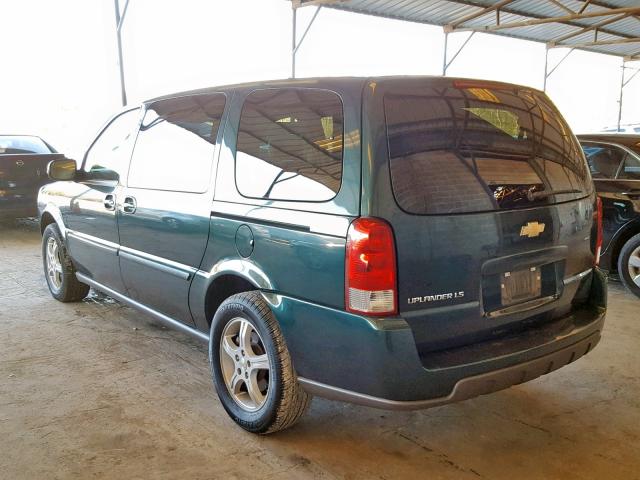 1GNDV23L85D289849 - 2005 CHEVROLET UPLANDER L Yaşıl foto 3