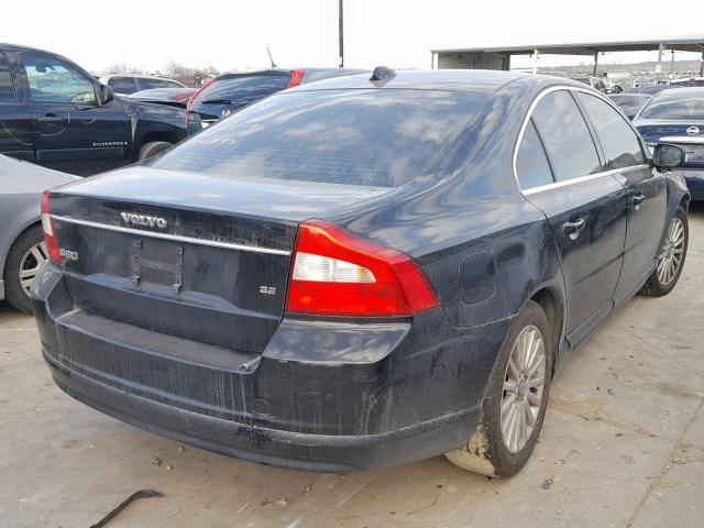 YV1AS982671036363 - 2007 VOLVO S80 3.2 BLACK photo 4