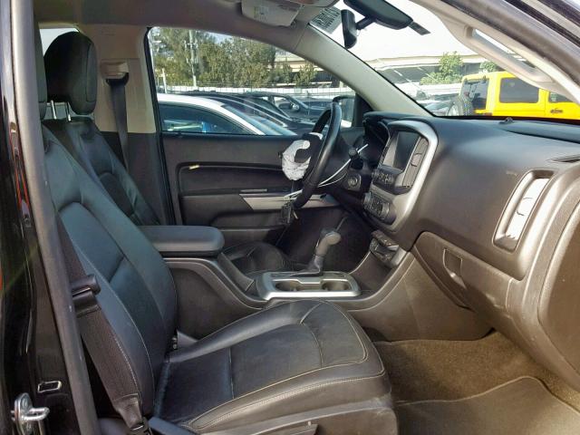1GCGSBE39F1223535 - 2015 CHEVROLET COLORADO L BLACK photo 5