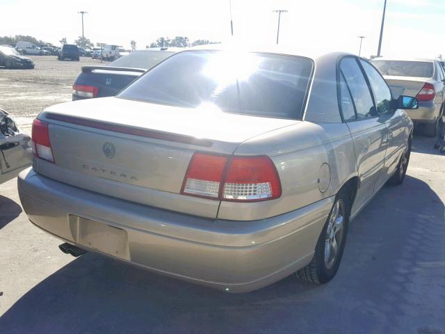 W06VR54R01R003125 - 2001 CADILLAC CATERA BAS GOLD photo 4