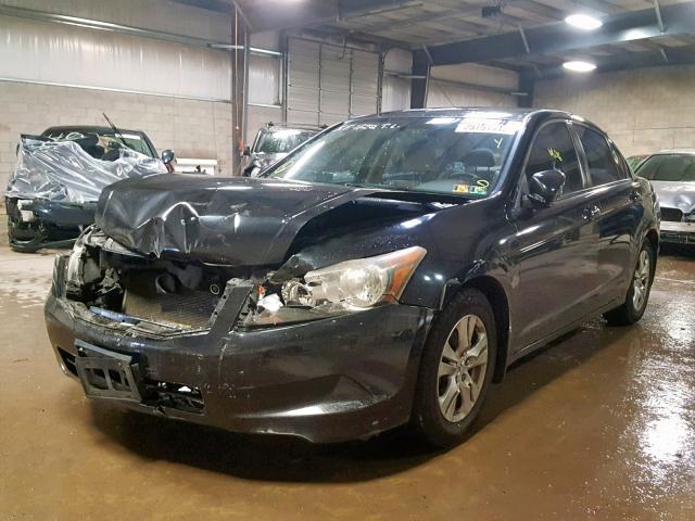 1HGCP2F42AA160750 - 2010 HONDA ACCORD LXP BLACK photo 2