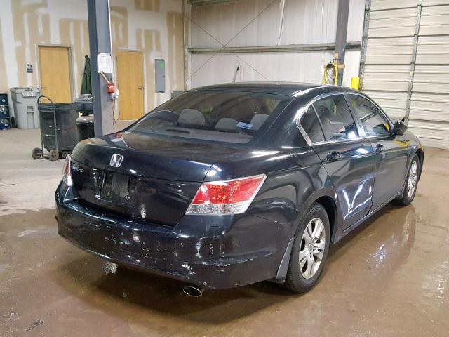 1HGCP2F42AA160750 - 2010 HONDA ACCORD LXP BLACK photo 4