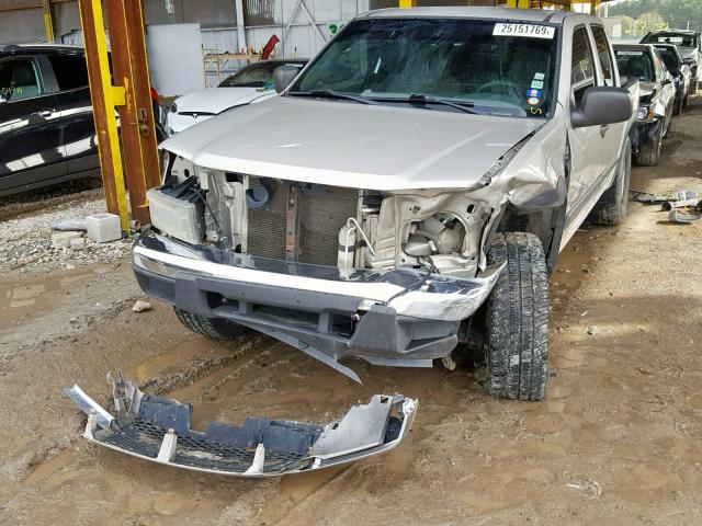 1GCDT136948198650 - 2004 CHEVROLET COLORADO GRAY photo 2