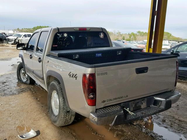 1GCDT136948198650 - 2004 CHEVROLET COLORADO GRAY photo 3