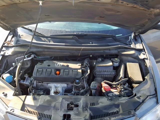 19VDE1F35EE002537 - 2014 ACURA ILX 20 GRAY photo 7