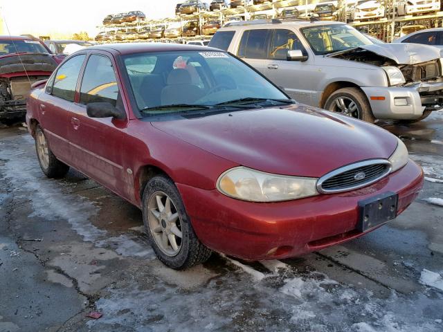 1FALP6535WK176057 - 1998 FORD CONTOUR BA RED photo 1