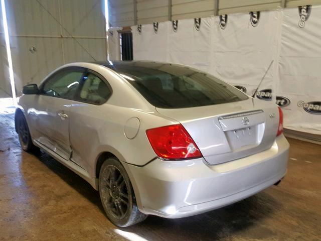 JTKDE177760139202 - 2006 TOYOTA SCION TC 银色 照片 3