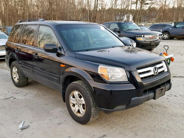 5FNYF18278B044085 - 2008 HONDA PILOT VP BLACK photo 1