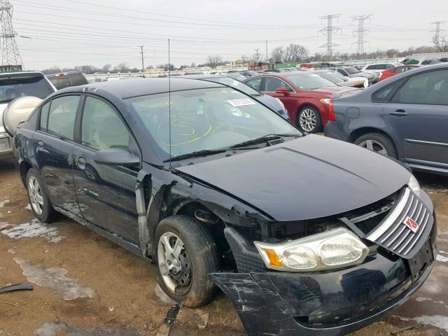 1G8AJ55F17Z127870 - 2007 SATURN ION LEVEL BLACK photo 1