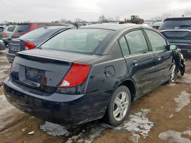 1G8AJ55F17Z127870 - 2007 SATURN ION LEVEL BLACK photo 4