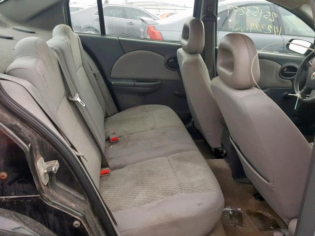 1G8AJ55F17Z127870 - 2007 SATURN ION LEVEL BLACK photo 6