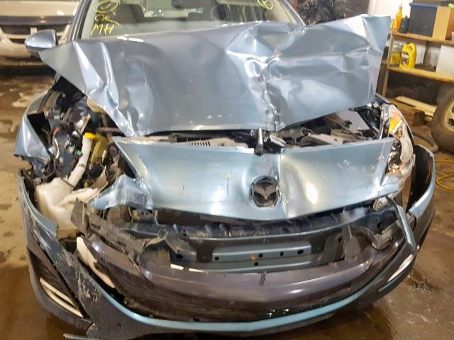 JM1BL1H50A1109768 - 2010 MAZDA 3 S BLUE photo 9