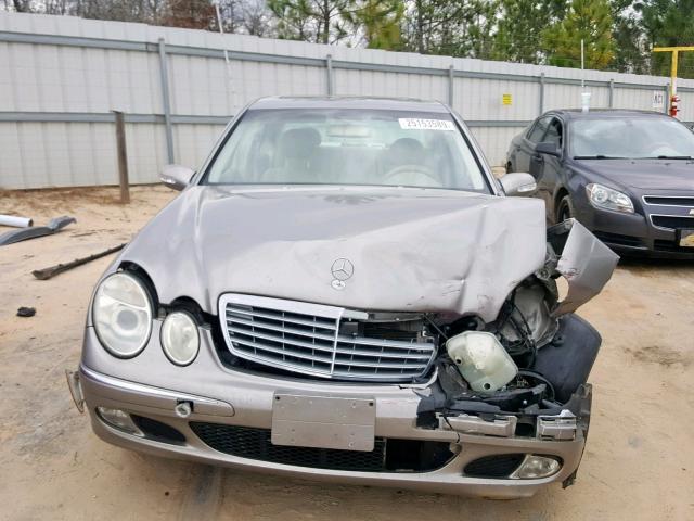 WDBUF65J43A167768 - 2003 MERCEDES-BENZ E 320 GRAY photo 9