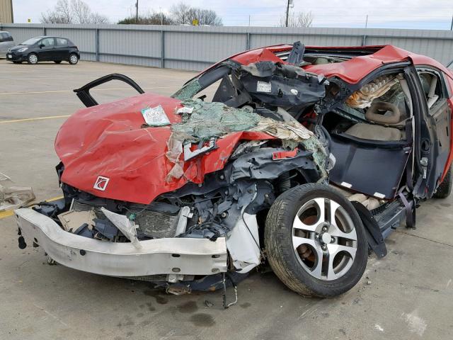 1G8AW12F65Z147219 - 2005 SATURN ION LEVEL RED photo 9