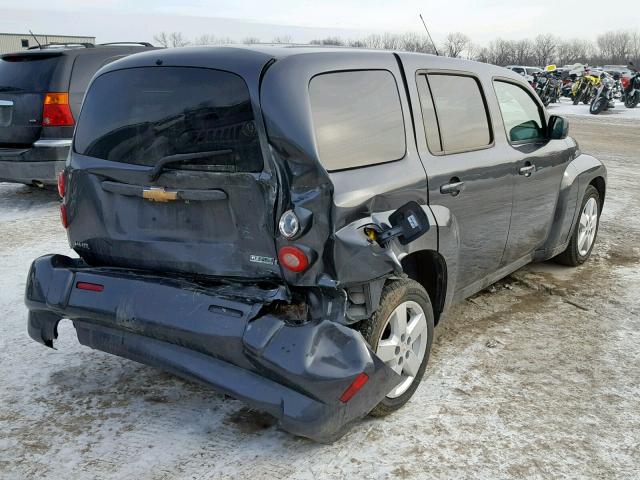 3GNBABFW6BS505864 - 2011 CHEVROLET HHR LT GRAY photo 4