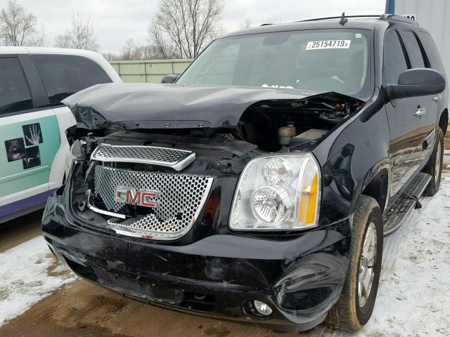 1GKFK638X7J288143 - 2007 GMC YUKON DENA BLACK photo 2