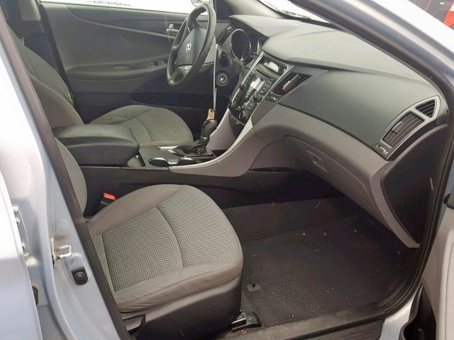 5NPEB4AC8CH419589 - 2012 HYUNDAI SONATA GLS BLUE photo 5