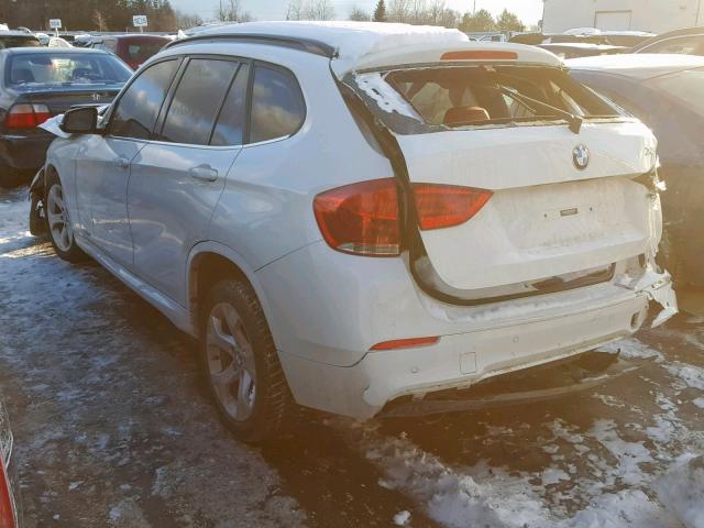 WBAVM5C50DVV89605 - 2013 BMW X1 XDRIVE3 WHITE photo 3