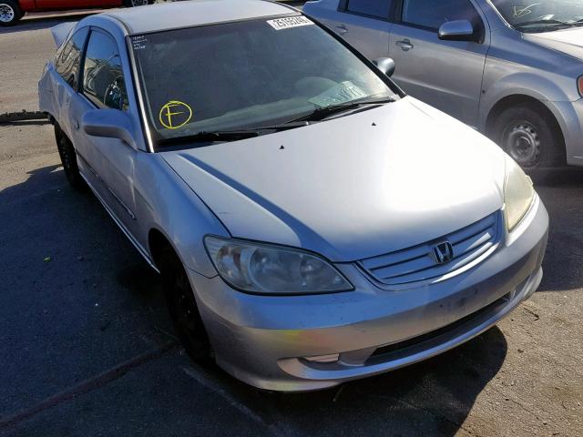 1HGEM22305L019278 - 2005 HONDA CIVIC DX V SILVER photo 1