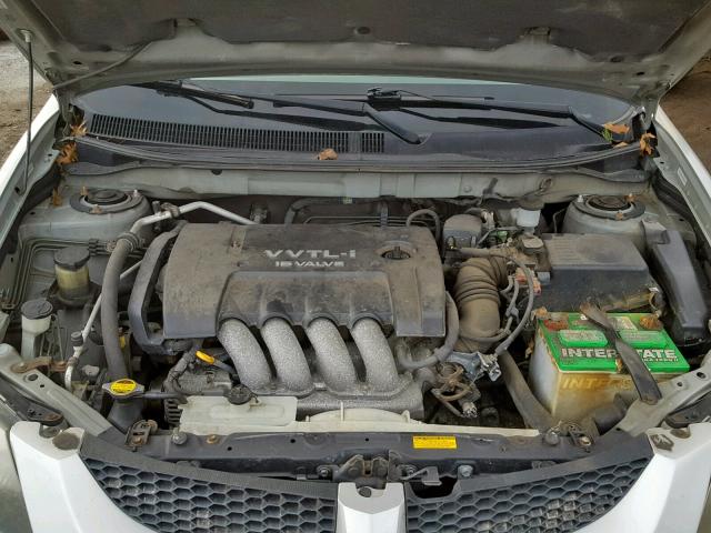 5Y2SN62L63Z460980 - 2003 PONTIAC VIBE GT SILVER photo 7