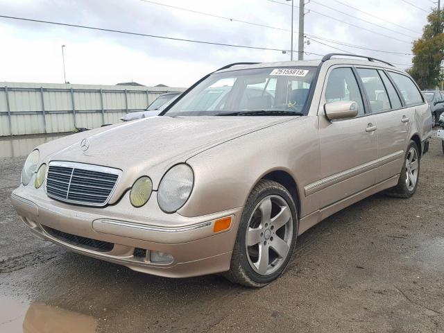 WDBJH65J4YA991791 - 2000 MERCEDES-BENZ E 320 BEIGE photo 2