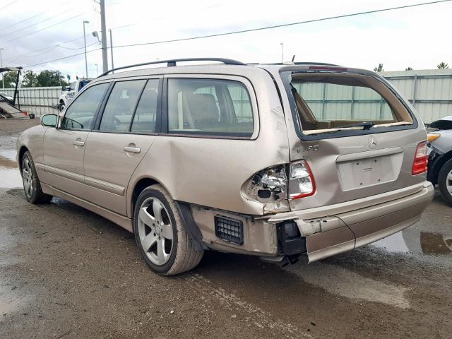 WDBJH65J4YA991791 - 2000 MERCEDES-BENZ E 320 BEIGE photo 3