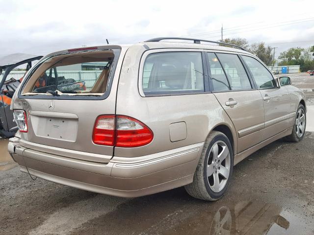 WDBJH65J4YA991791 - 2000 MERCEDES-BENZ E 320 BEIGE photo 4