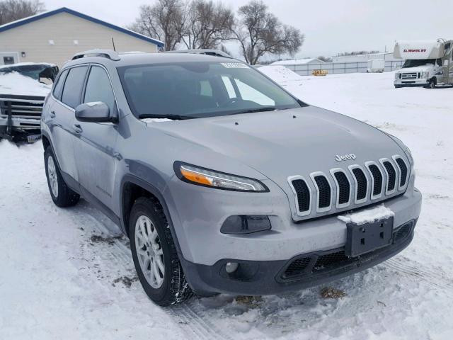 1C4PJMCB2HW660338 - 2017 JEEP CHEROKEE L SILVER photo 1