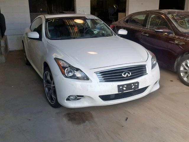 JN1CV6EL7CM472359 - 2012 INFINITI G37 WHITE photo 1