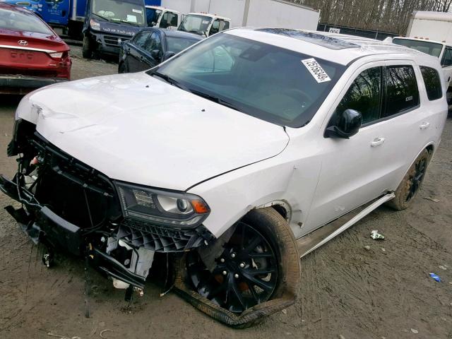 1C4SDJCT3GC375379 - 2016 DODGE DURANGO R/ WHITE photo 2